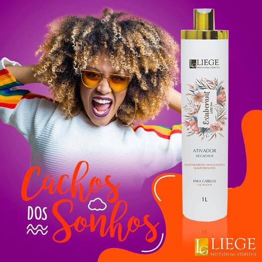 linha Exuberant Livre liege - SADERUES COSMÉTICOS