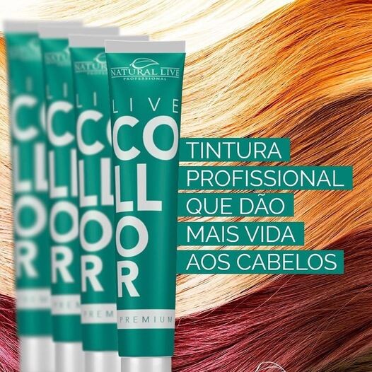 coloraçao livecollor  NATURAL LIVE - SADERUES COSMÉTICOS