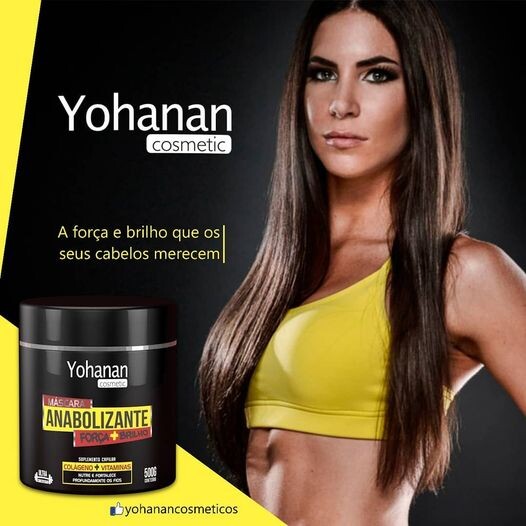Máscara Anabolizante yohanan - SADERUES COSMÉTICOS