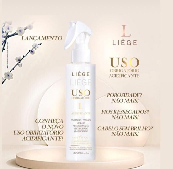 Uso obrigatório liege - SADERUES COSMÉTICOS