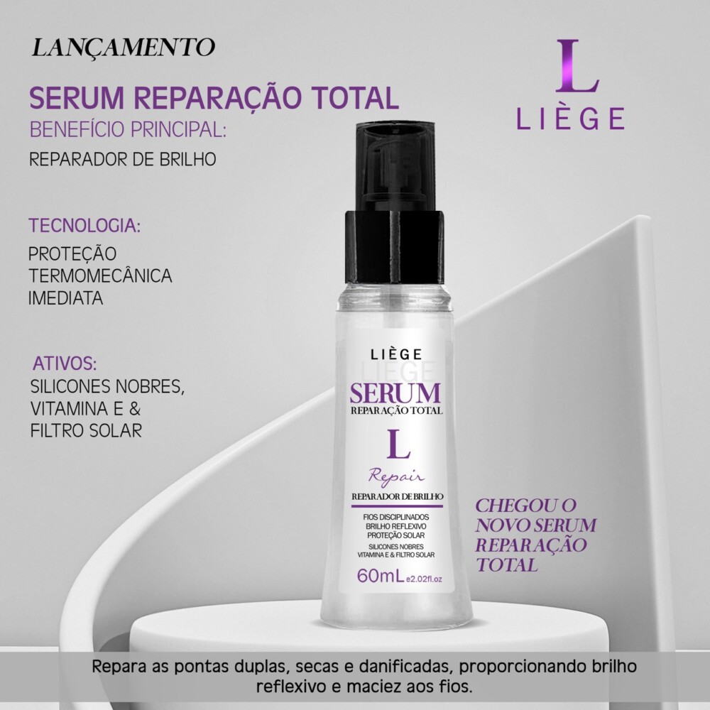 SERUM REPARAÇÃO TOTAL liege - SADERUES COSMÉTICOS