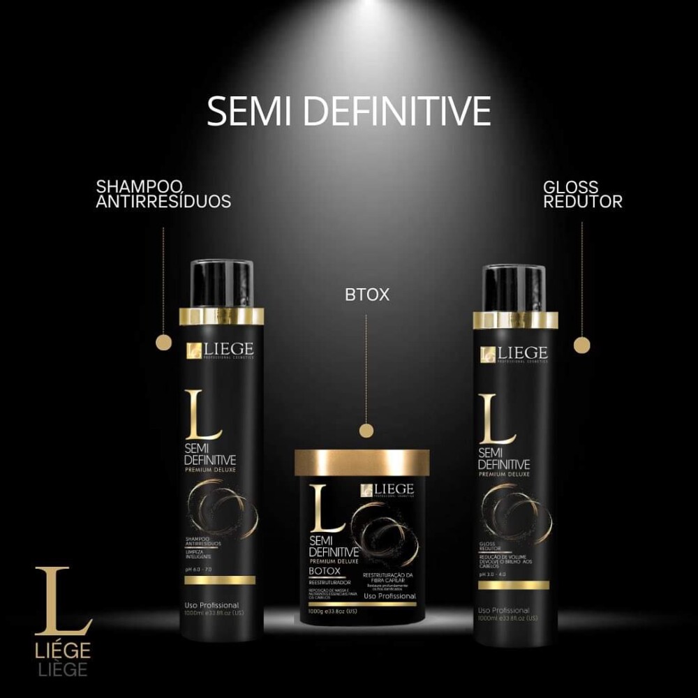 Linha Semi Definitive liege - SADERUES COSMÉTICOS