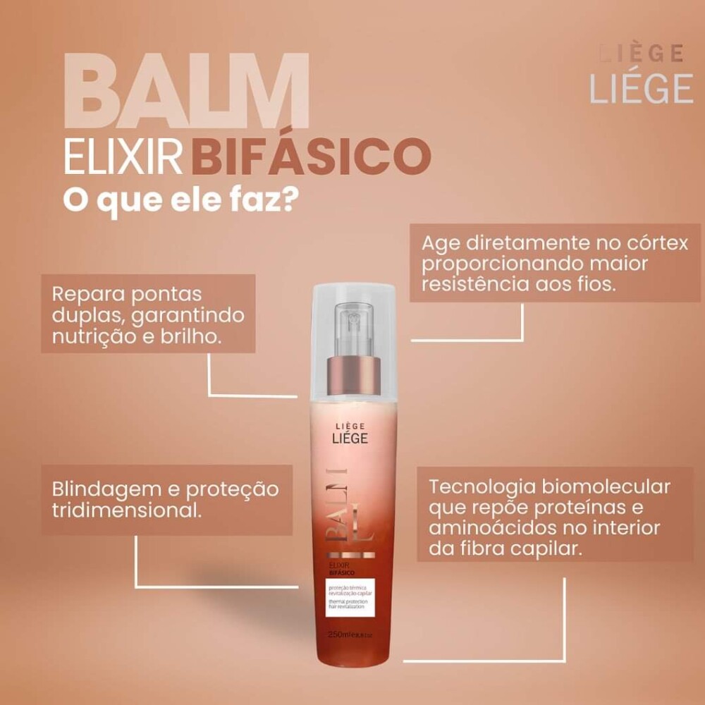 Balm Elixir Bifásico liege - SADERUES COSMÉTICOS