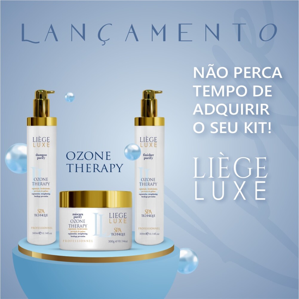 Linha OZONE THERAPY liege manutenção - SADERUES COSMÉTICOS